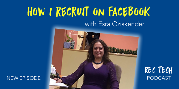 how i recruit on facebook by esra oziskender