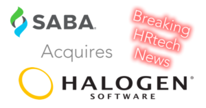 saba software acquires halogen
