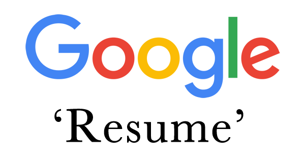 google resume