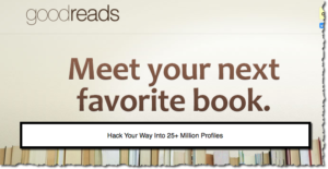 sourcing on goodreads
