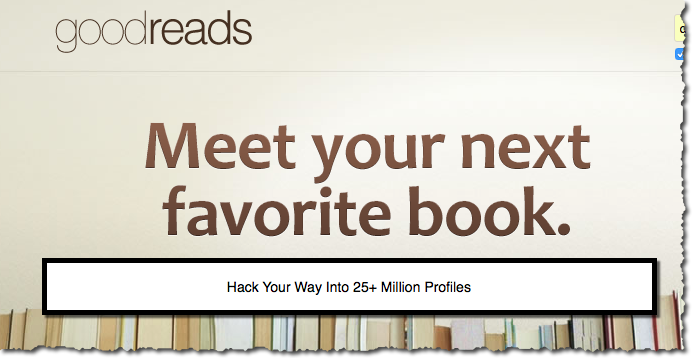 sourcing on goodreads