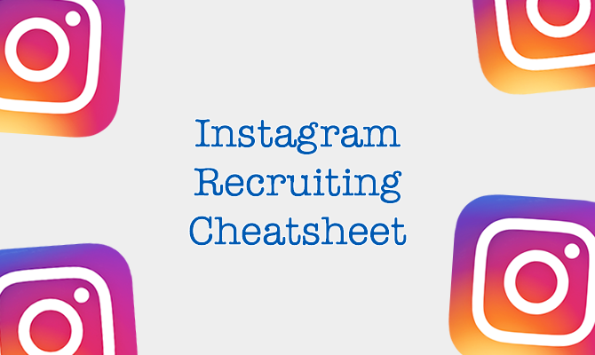 instagram recruiting
