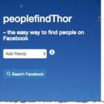 New Facebook Search Tool