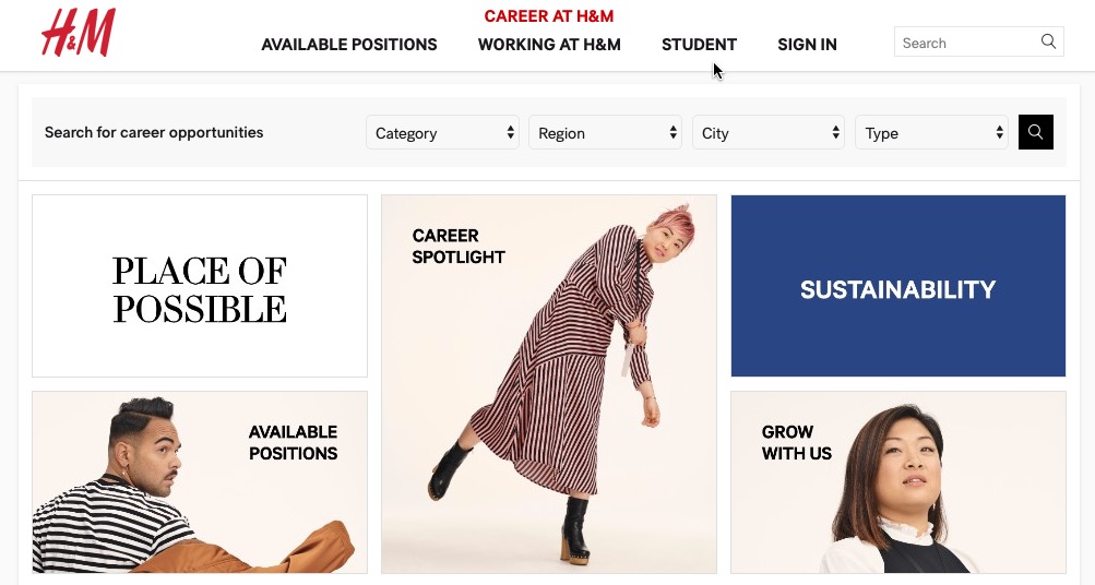 Explore H&M Group  H&M Careers Canada
