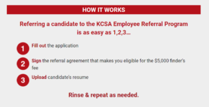 kcsa employee referral