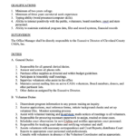7 Free Job Description Template for Word Examples