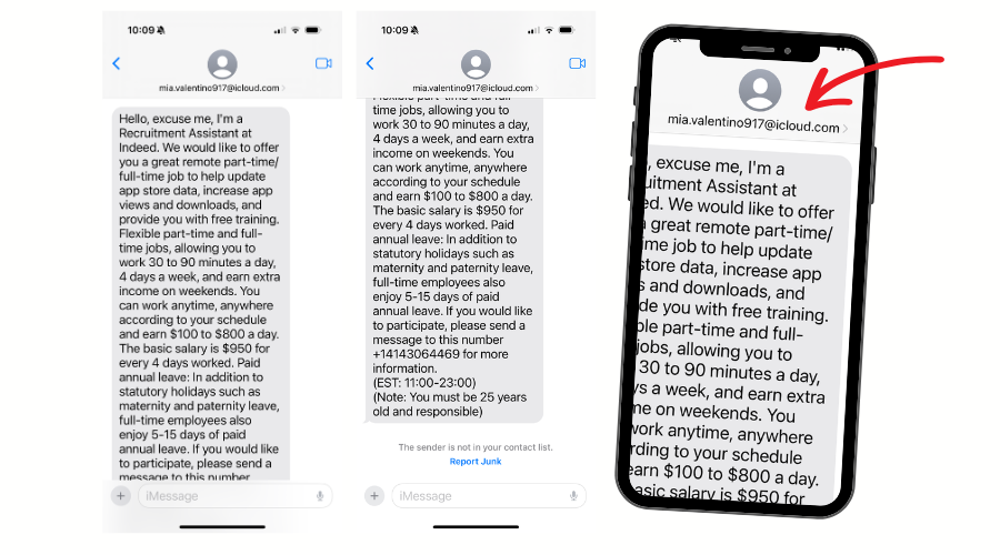 remote job scam alert fake indeed