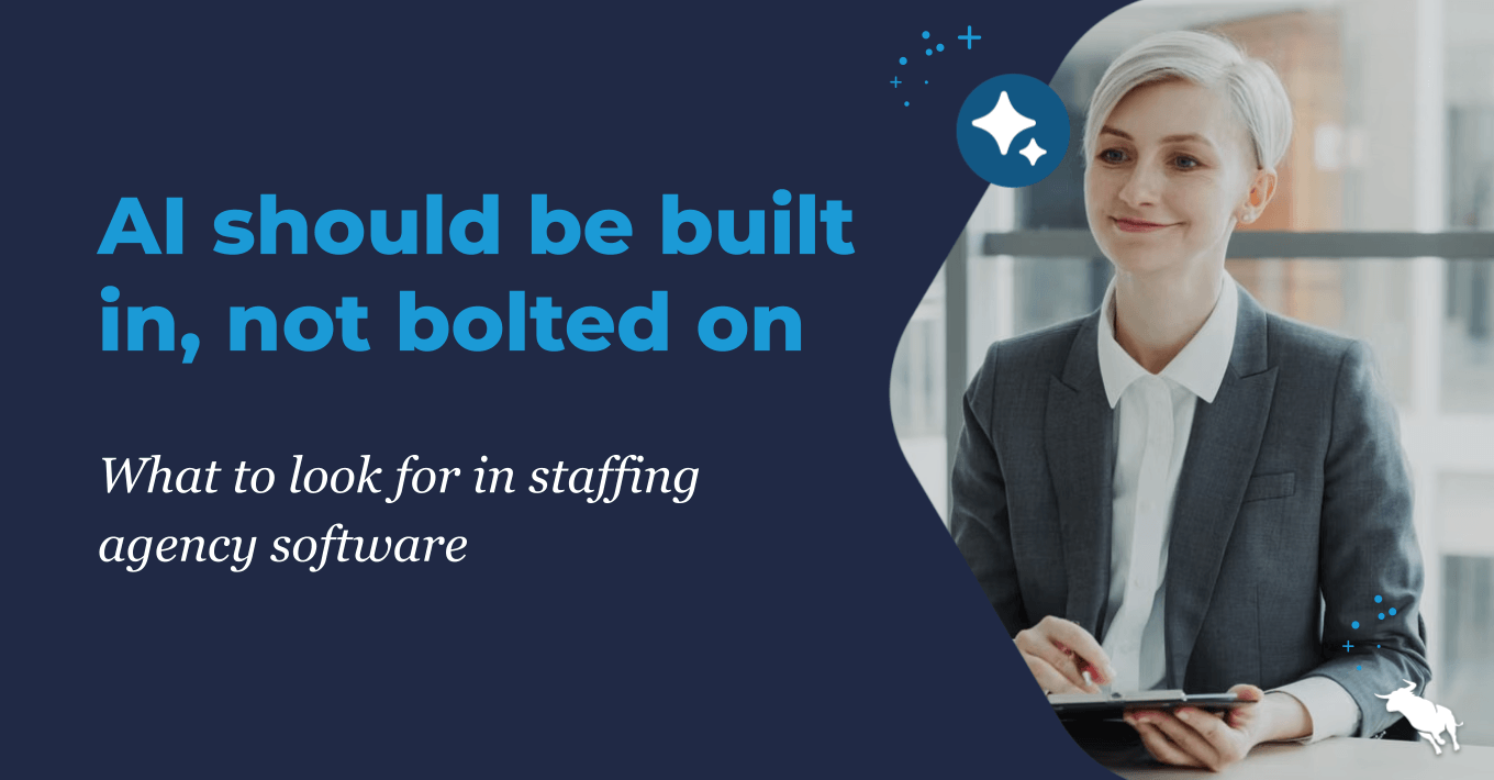 Bullhorn blog what is ai staffing agency software