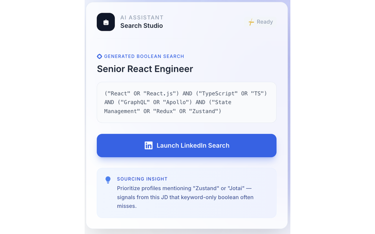 Turn Any Job Email into a LinkedIn Boolean Search in One Click: Meet ...
